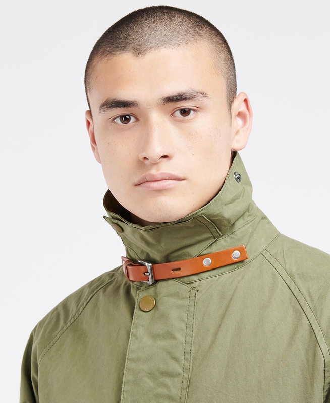 Barbour x Ally Capellino Back Men's Casual Jackets Olive | QOAI-39578