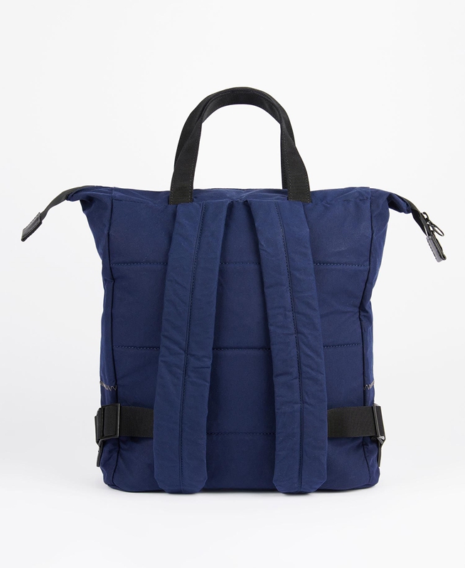 Barbour x Ally Capellino Ben Backpack Women's Bags Blue | LYJB-08572