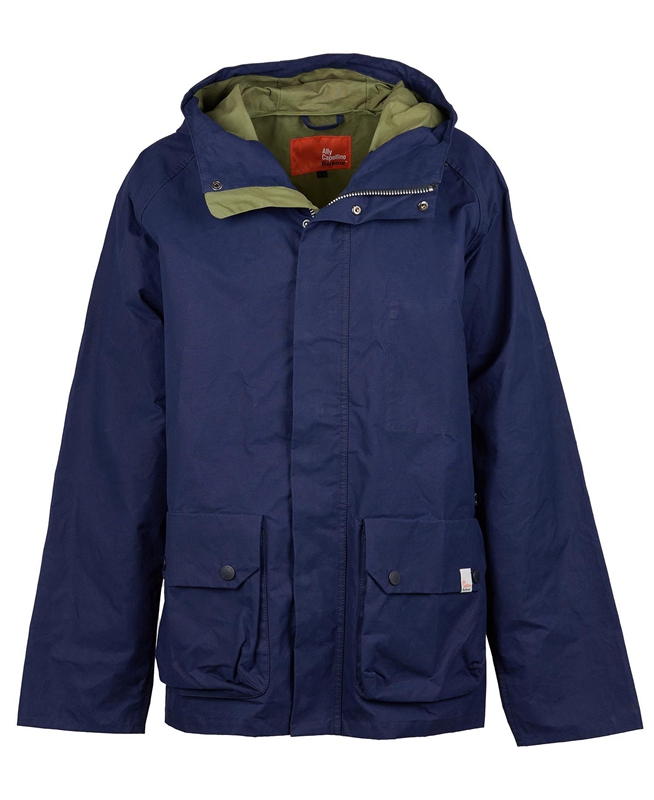 Barbour x Ally Capellino Ernest Men's Casual Jackets Navy | HYDV-37908