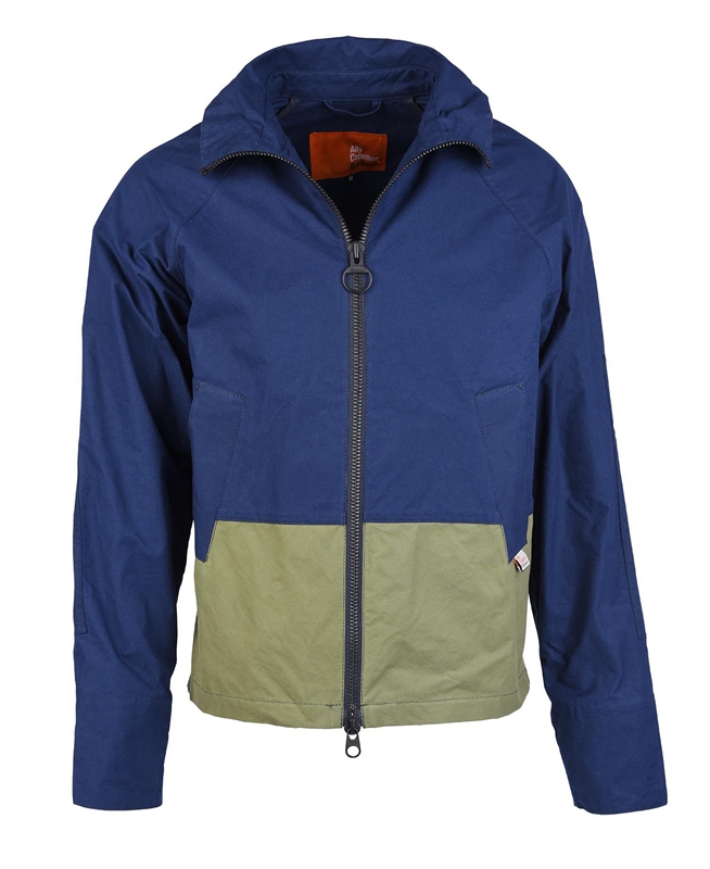 Barbour x Ally Capellino Hand Men's Casual Jackets Navy | BHAK-09721