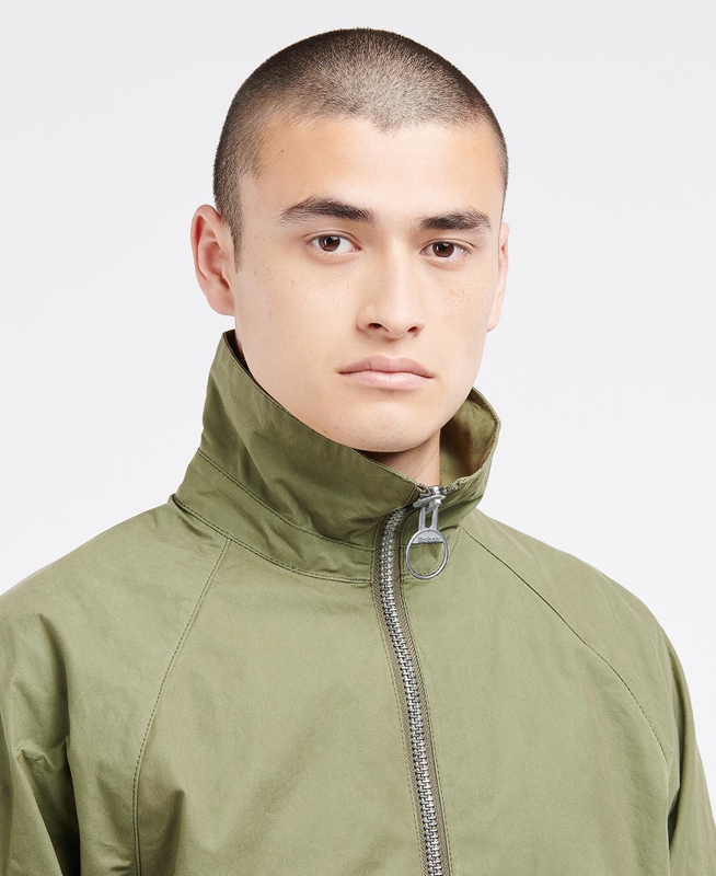 Barbour x Ally Capellino Hand Men's Casual Jackets Olive | YFPC-54162